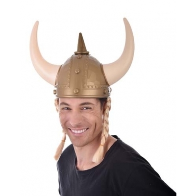 Viking Helmet with Plaits 1