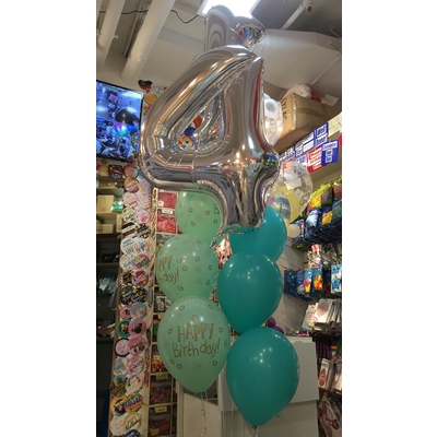 14th Birthday Balloon Bouquet