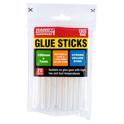 20pk Glue Sticks 100mm x 7mm