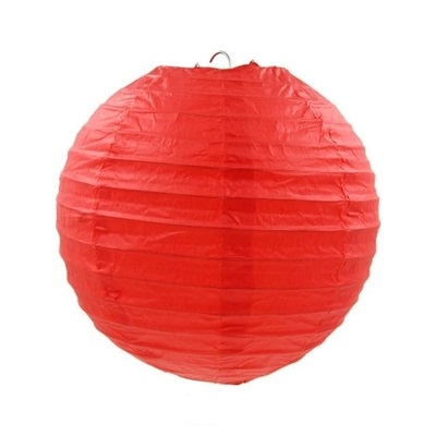 30cm Red Paper Lantern 1