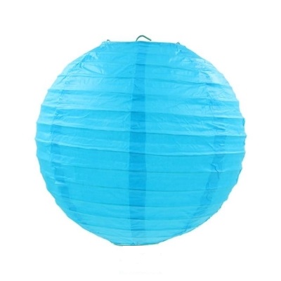 30cm Sky Blue Paper Lantern