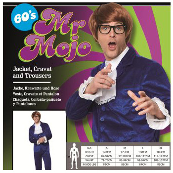 60's Mr Mojo Costume - Online Costume Shop - Australia