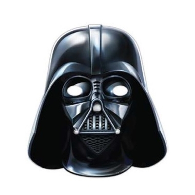 6pk Star Wars Darth Vader Paper Mask