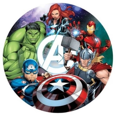 8pk Avengers Paper Plates