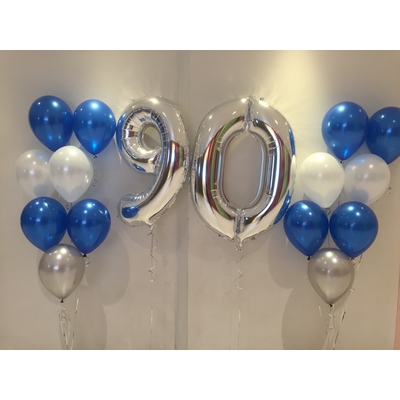 90th Milestone Birthday Balloon Bouquet