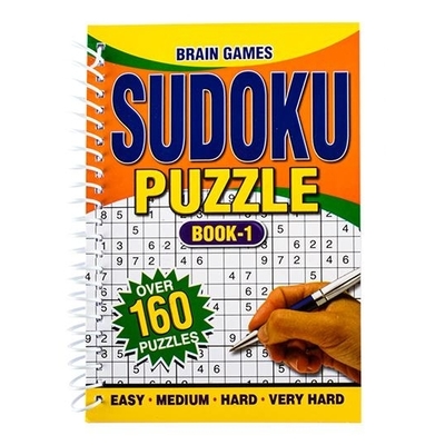 A5 Sudoku Spiral Puzzle Book 1