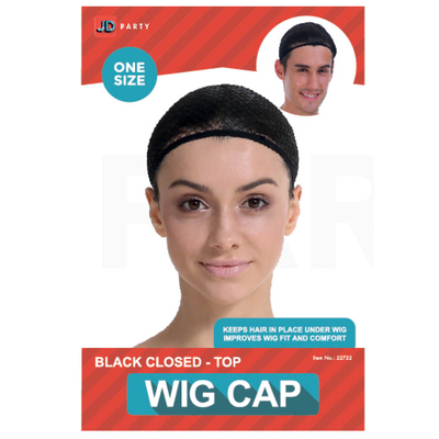 Closed Top Wig Cap Black