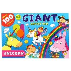 Giant Colouring Book 48 Pages Unicorn