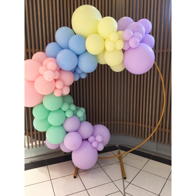 Pastel Colours Balloon Garland