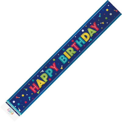 Peppy Birthday Happy Birthday Foil Banner 1