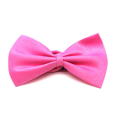 Plain Bow Tie Light Pink