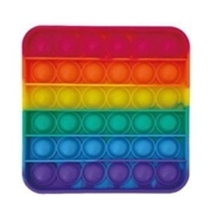 Rainbow Square Bubble Fidget Toy