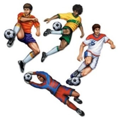Soccer Player Cutouts