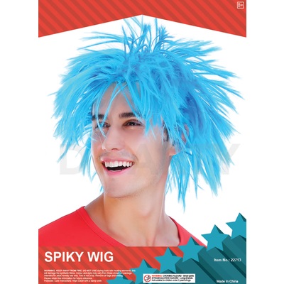 Spiky Blue Wig