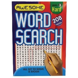 Word Search Book Hard