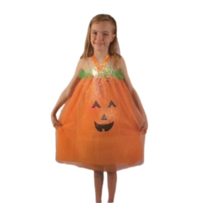Halloween Girl Pumpkin Dress 1