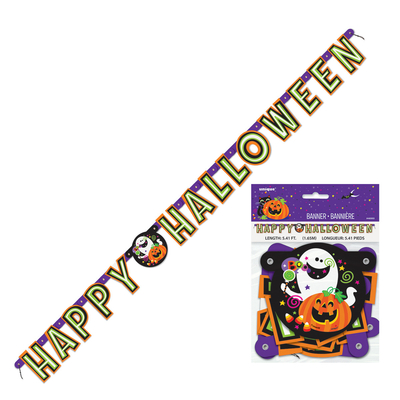 Happy Halloween Jointed Banner 1