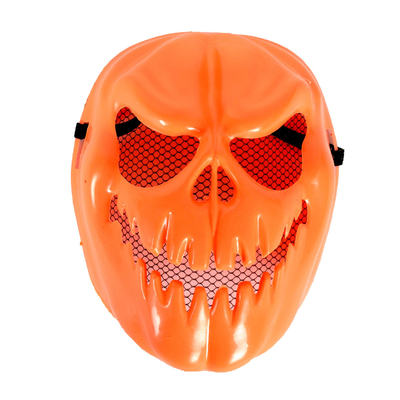 Orange Skeleton Mask