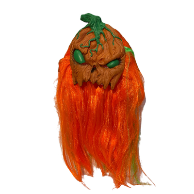 Pumpkin Face with Long Hair Mask