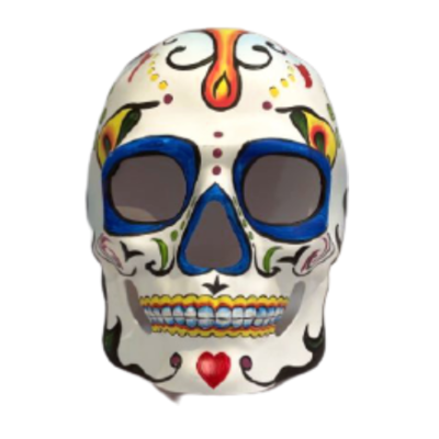 Sugar Skull Colourful Face Mask