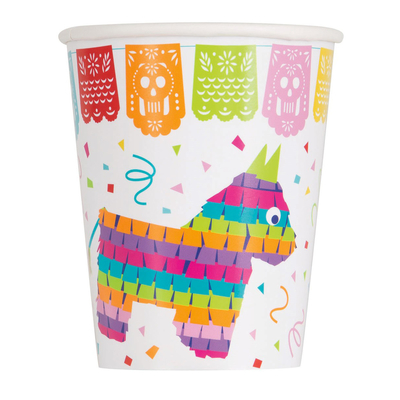 8pk Mexican Fiesta Paper Cups 1