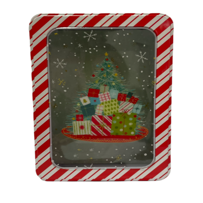 Christmas Cookie Tin Tree Design