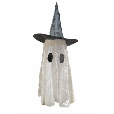 White Ghost Hanging Decoration with Light