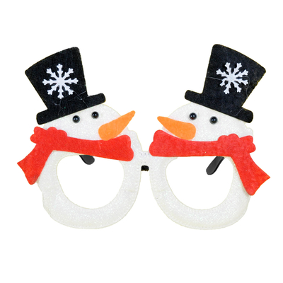 Twin Snowman Party Glasses