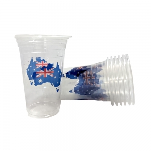 8pk Aussie Flag Design Cup 500ml