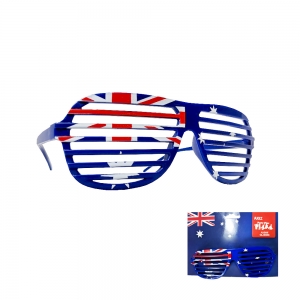 Aussie Flag Slatted Glasses