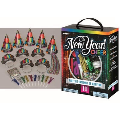 New Years Cheer Party Kit For 10