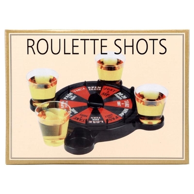 Roulette Wheel of Fortune Drinking Party Game