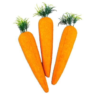 3pcs Polystyrene Carrots