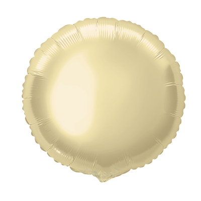 45cm Champagne Gold Round Foil Balloon