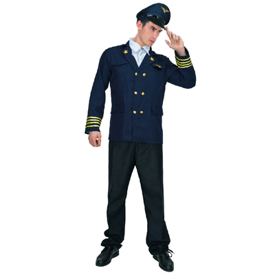 Adult Deluxe Pilot Man Costume