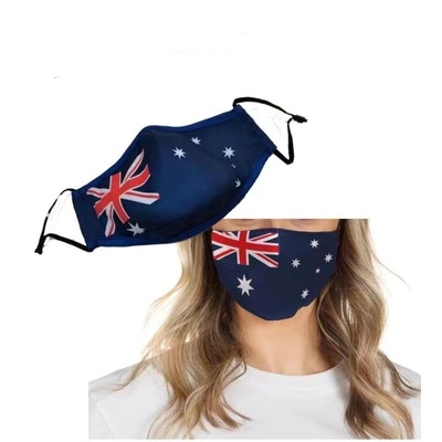 Australia Flag Design Face Mask