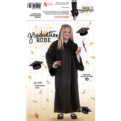 Child Black Graduation Robe