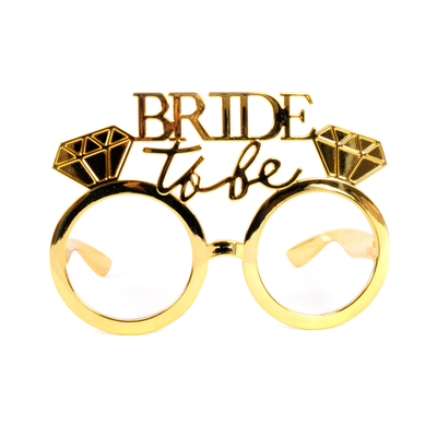 Gold Bride to Be Glasses