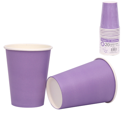 Shmick 20 Lavender Paper Cups