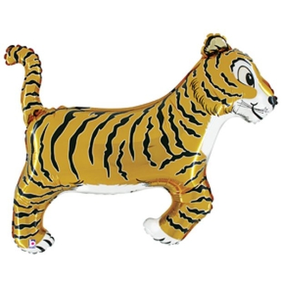 Betallic Tiger Foil Shape 105cm