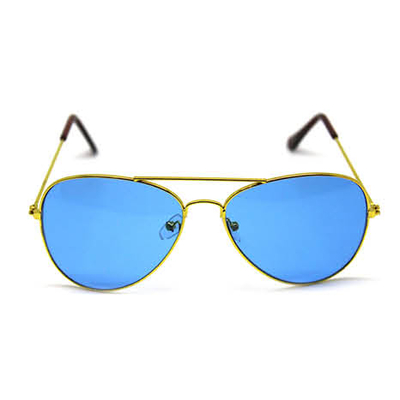 Blue Aviator Party Glasses