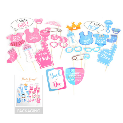 Deluxe Photobooth Props Boy or Girl