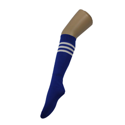 Sport Socks Blue with White Stripes