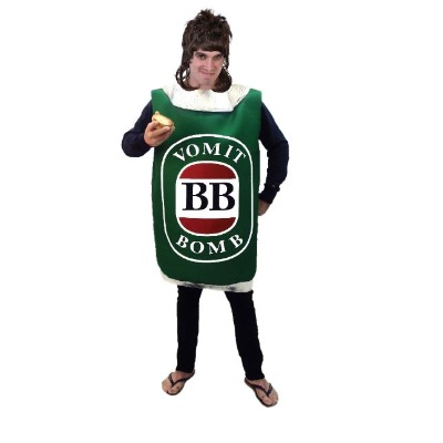 Bogan Beer Can Costume 1
