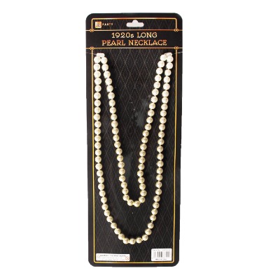 1920s Long Pearl Necklace