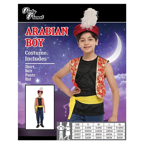 Arabian Boy Costume