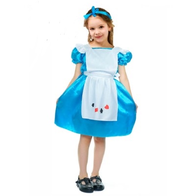 Children Alice Wonderland Costume