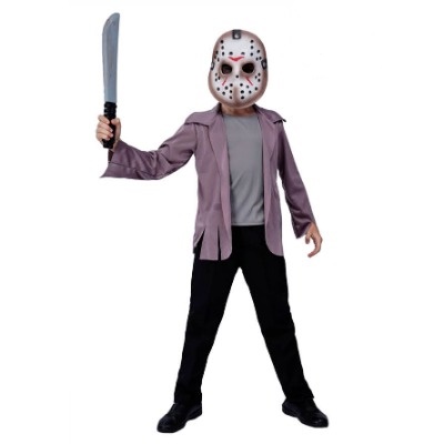 Children Jason Voorhees Friday The 13th Horror Killer Costume