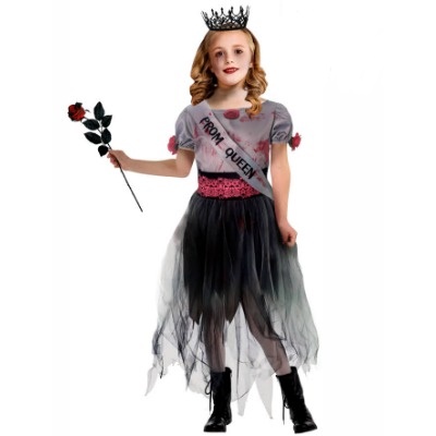 Children Zombie Prom Queen Costume