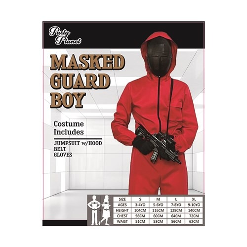 Kids Masked Guard Jumpsuit